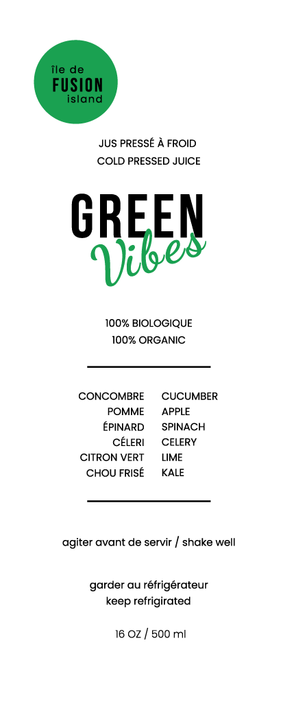 Island Juice Vibes packaging